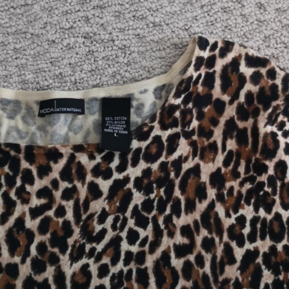 Leopard Print Dress - Picture 2 of 2